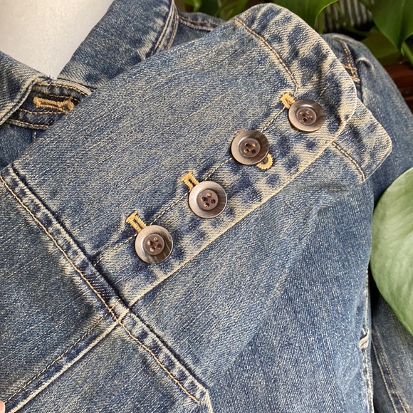 Vintage GAP Puff sleeve denim jacket - Picture 2 of 4